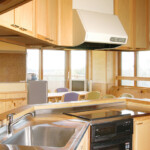 ショートステイのオープンキッチンです。