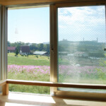 一部の部屋からは広大な愛知牧場の景観が広がります。